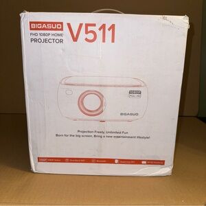 V511 FHD 1080P Home Projector - White